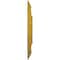 Ekena Millwork Blackthorn Ceiling Medallion (Canopies up to 4 7/8"), 11 3/4"OD x 3 5/8"ID x 1"P, Iridescent Gold CM11BLIGS - alternate 2